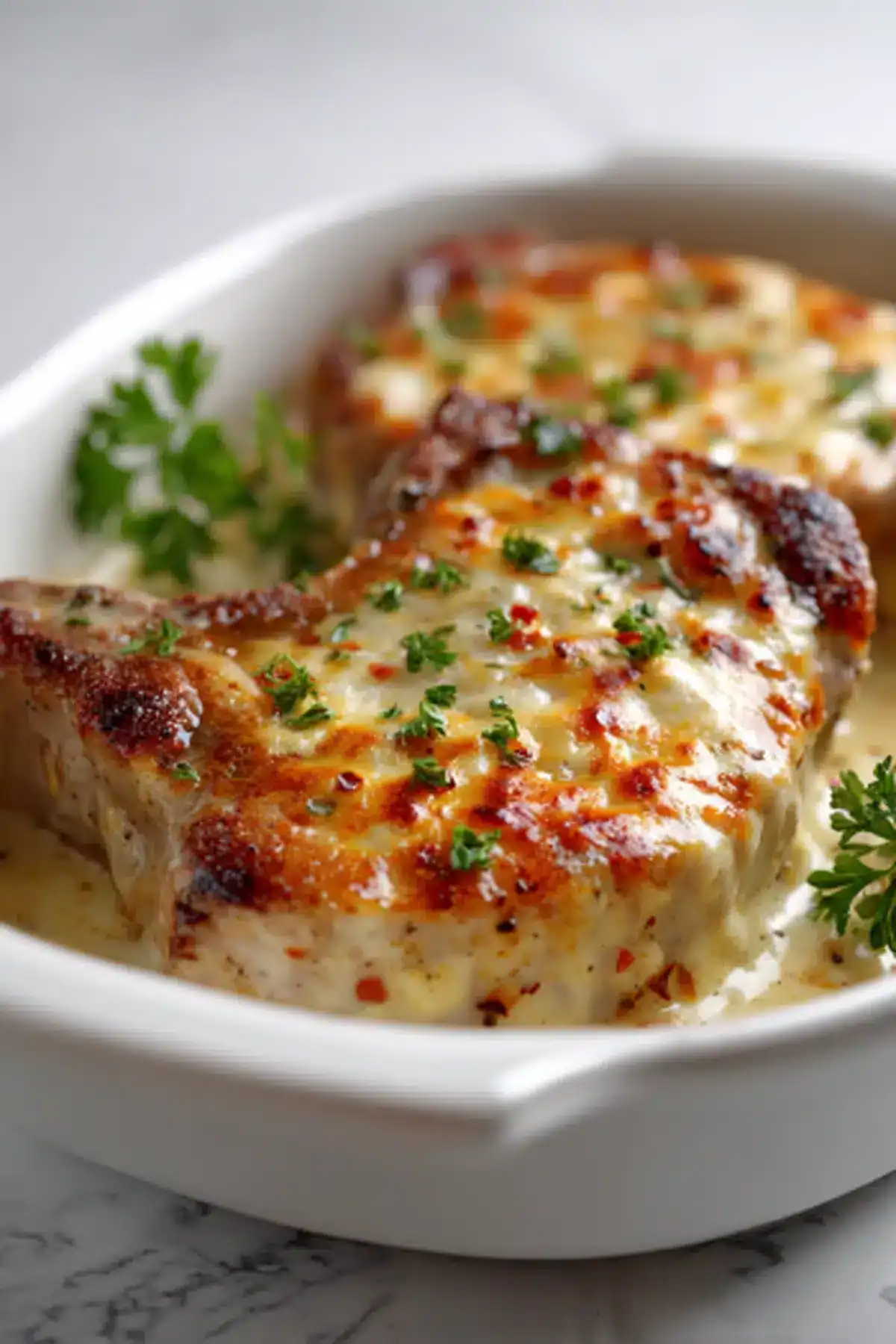 Keto Pork Chops With Mayo • letsflytasty.com